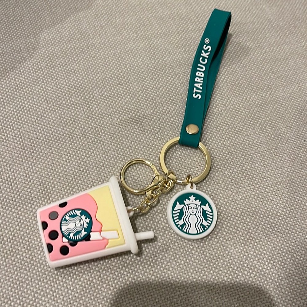 Starbucks keychain, brand new great gift.